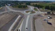 Embedded thumbnail for Budowa obwodnicy Smolajn w ciągu drogi krajowej nr 51 - Lipiec 2022 r.